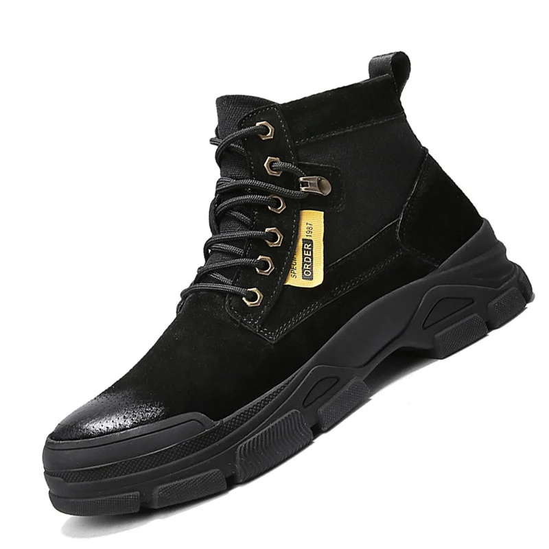 New Men Boots Genuine Leather Waterproof Lace Up Military Boots Men Winter Ankle Snow Boots for Men Winter Outdoor Casual Boots
New Men Boots Genuine Leather Waterproof Lace Up Military Boots Men Winter Ankle Snow Boots for Men Winter Outdoor Casual Boots
