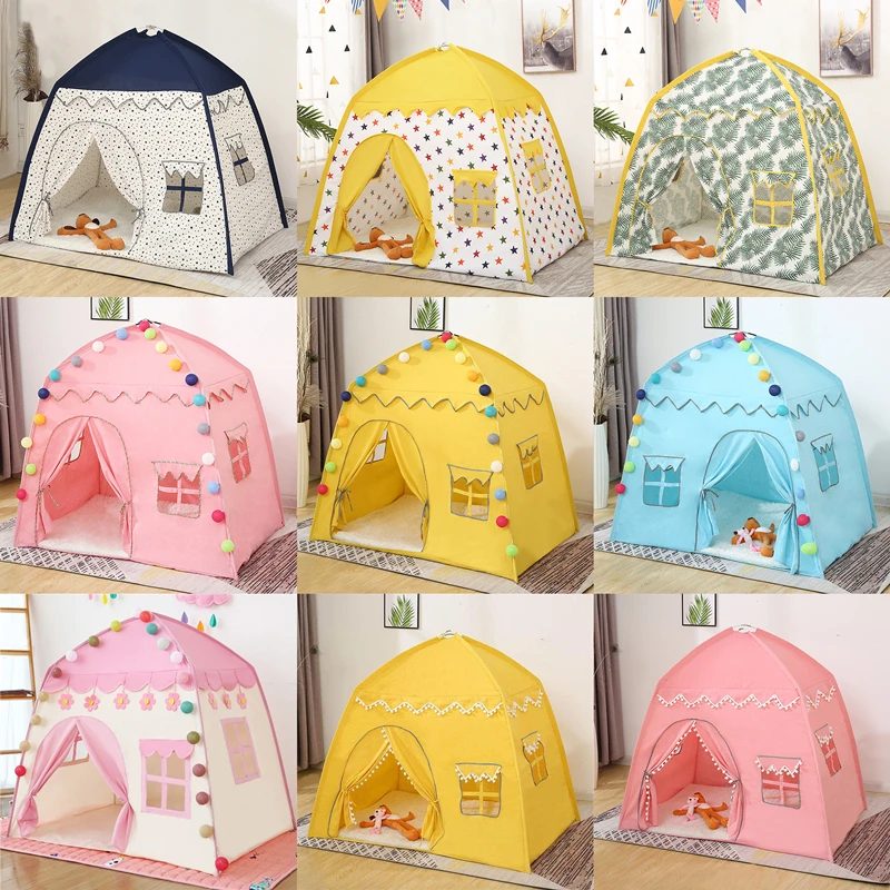 Portable Children's Tent Wigwam Folding Kids Tents Tipi Baby Play House Large Girls Pink Princess Castle Child Room Decor Tent
Portable Children's Tent Wigwam Folding Kids Tents Tipi Baby Play House Large Girls Pink Princess Castle Child Room Decor Tent