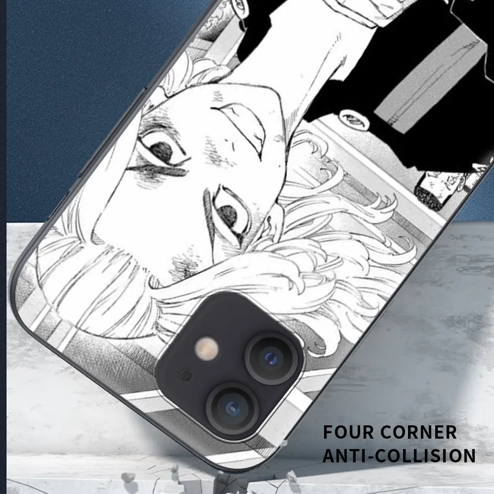 Tokyo Revenge Manga Phone Funda For iPhone 11 12 Pro Xs Max XR X 7 8 Plus SE Mini Case TPU Shell Black Coque Comics in Japan
Tokyo Revenge Manga Phone Funda For iPhone 11 12 Pro Xs Max XR X 7 8 Plus SE Mini Case TPU Shell Black Coque Comics in Japan