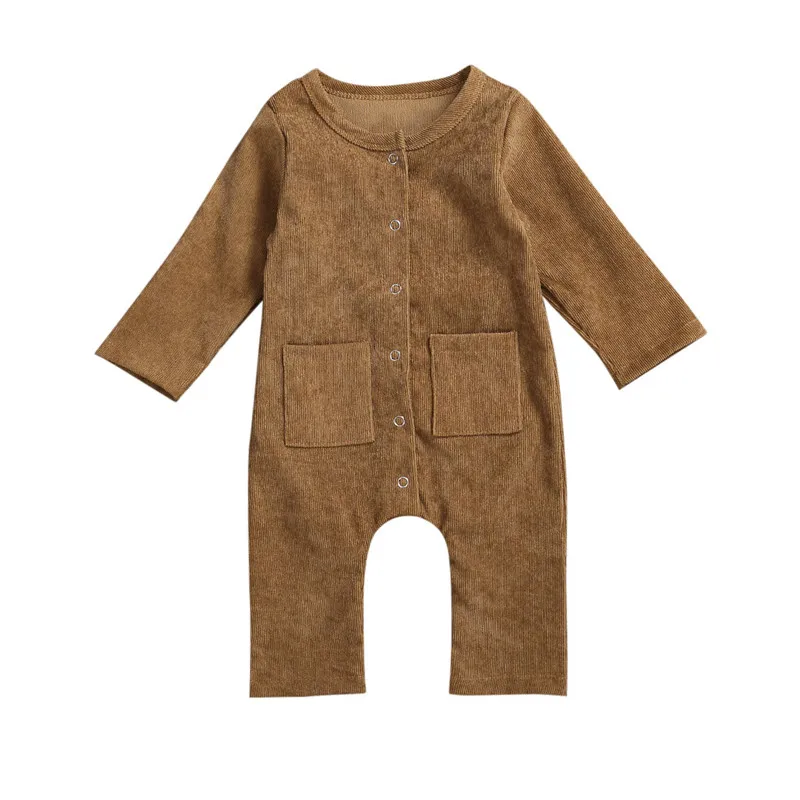 Однотонные вельветовые комбинезоны унисекс для маленьких девочек и мальчиков от 0 до 24 месяцев, весенне-осенние повседневные Комбинезоны с ...
Однотонные вельветовые комбинезоны унисекс для маленьких девочек и мальчиков от 0 до 24 месяцев, весенне-осенние повседневные Комбинезоны с ...