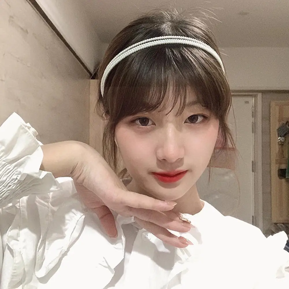 Retro Pearl Hair Hoop Simple Sweet Headband Three-layer Imitation Pearl Headband Hair Pieces For Women N0a5
Retro Pearl Hair Hoop Simple Sweet Headband Three-layer Imitation Pearl Headband Hair Pieces For Women N0a5