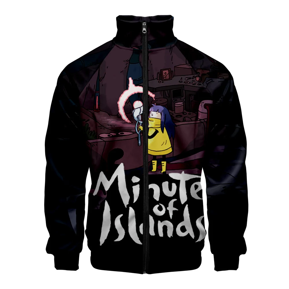 2021 minute of islands Game 3D Zipper Sweatshirt New Casual Streetwear Fashion Stand Collar Autumn Teenager jacket Clothes
2021 minute of islands Game 3D Zipper Sweatshirt New Casual Streetwear Fashion Stand Collar Autumn Teenager jacket Clothes