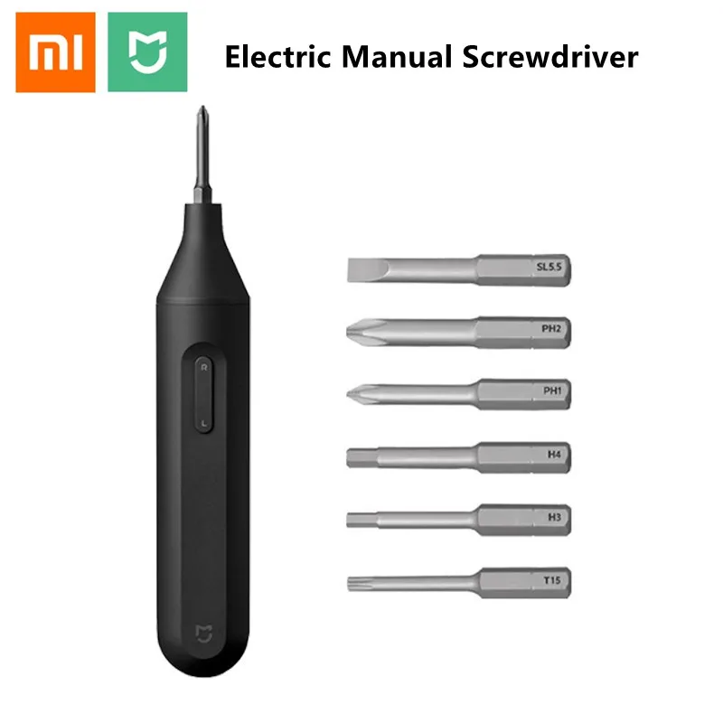 Оригинальная электрическая отвертка Xiaomi Mijia, ручная и автоматическая Встроенная беспроводная аккумуляторная отвертка 1500 мАч, биты S2
Оригинальная электрическая отвертка Xiaomi Mijia, ручная и автоматическая Встроенная беспроводная аккумуляторная отвертка 1500 мАч, биты S2