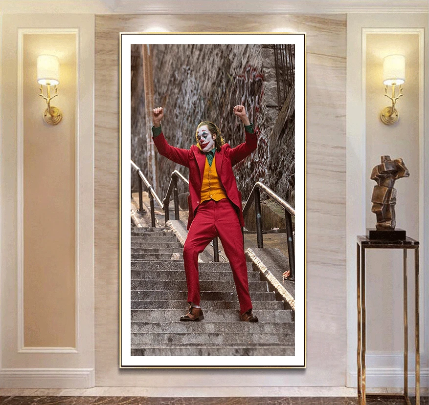 Joker Wall Art Canvas Painting Posters Prints HD Comics Movie 2019 Joker Joaquin Phoenix Picture for Living Room Home Decor
Joker Wall Art Canvas Painting Posters Prints HD Comics Movie 2019 Joker Joaquin Phoenix Picture for Living Room Home Decor