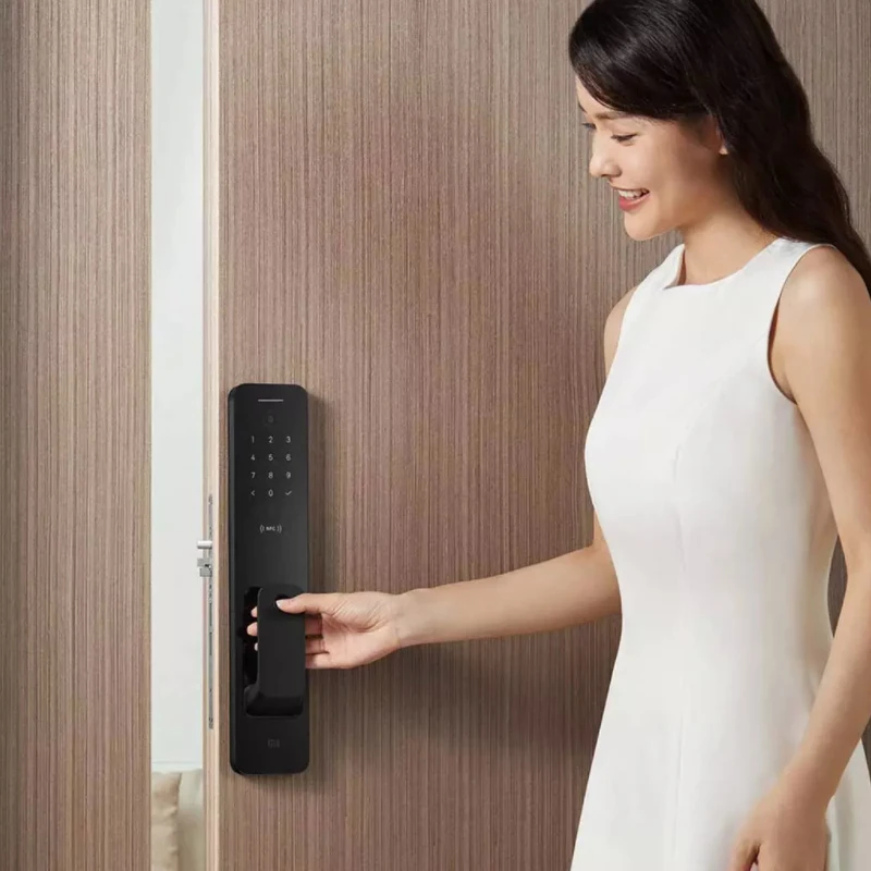 2021 New Xiaomi Automatic Smart Door Lock Biometric Fingerprint NFC Security Smart Lock Work with Apple HomeKit & Mi Home App
2021 New Xiaomi Automatic Smart Door Lock Biometric Fingerprint NFC Security Smart Lock Work with Apple HomeKit & Mi Home App