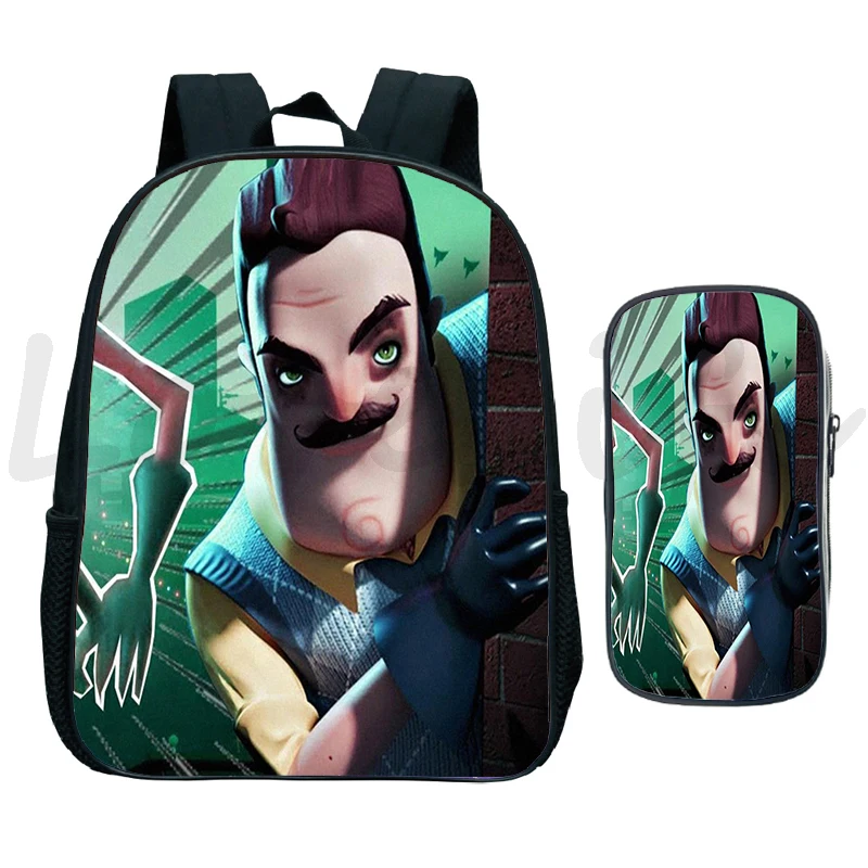 Children Hello Neighbor 2 Backpack Kids Cartoon Kindergarten Schoolbag Boys Girls Back to School Bookbag Preschool Bags Mochila
Children Hello Neighbor 2 Backpack Kids Cartoon Kindergarten Schoolbag Boys Girls Back to School Bookbag Preschool Bags Mochila