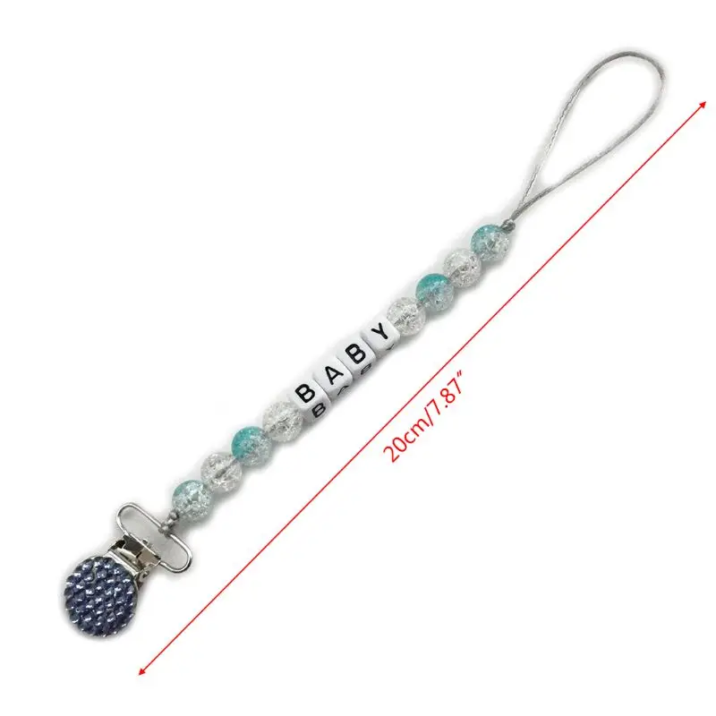 OOTDTY Cute Baby Teether Holder Pacifier Chain Clips Beaded Nipple Strap Newborn Teething Toy
OOTDTY Cute Baby Teether Holder Pacifier Chain Clips Beaded Nipple Strap Newborn Teething Toy