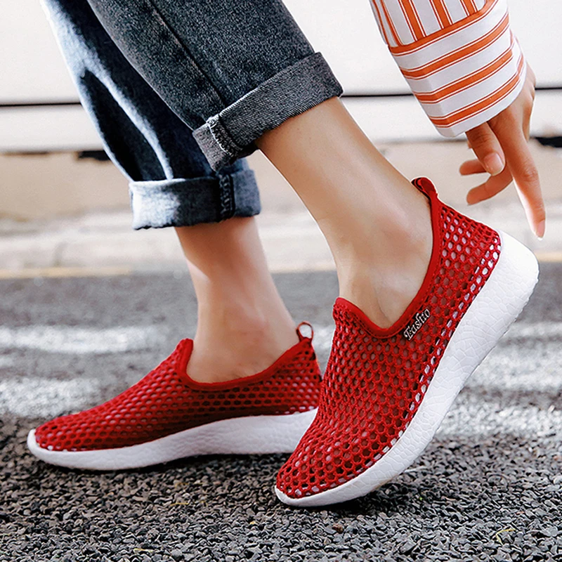 Women Shoes Summer Mesh Breathable Shoes Woman Shoes Fashion Sneakers Soft Comfortable Slip On Women's Shoes
Women Shoes Summer Mesh Breathable Shoes Woman Shoes Fashion Sneakers Soft Comfortable Slip On Women's Shoes