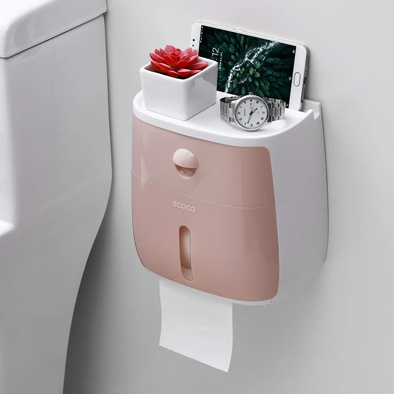 Home Bathroom Waterproof Toilet Paper Holder Accessories Wall Mounted Paper Storage Box Portable Bathroom Shelf
Home Bathroom Waterproof Toilet Paper Holder Accessories Wall Mounted Paper Storage Box Portable Bathroom Shelf