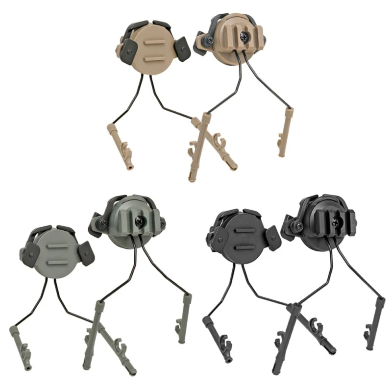 Tactical Headset Rail Adapter Headset Bracket Headphone Mount Stand For 19-21mm Helmet Rail Helmet Actical Accessories
Tactical Headset Rail Adapter Headset Bracket Headphone Mount Stand For 19-21mm Helmet Rail Helmet Actical Accessories