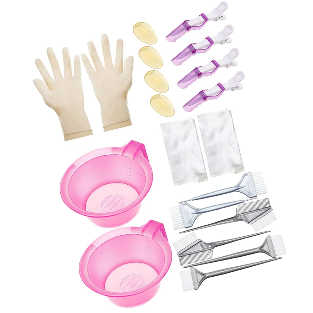 1 Set/20pcs Convenient Hair Coloring Tool Kit Useful DIY Dyeing Tool Set Portable Hair Tinting Tool for Men
1 Set/20pcs Convenient Hair Coloring Tool Kit Useful DIY Dyeing Tool Set Portable Hair Tinting Tool for Men