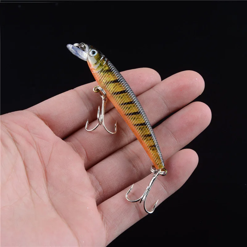 1PCS 7.5cm/5g Fishing Lure Quality Minnow Lure 3D Eyes Plastic Hard Bait Pesca Artificial Jig Wobblers Crankbait Fishing Bait
1PCS 7.5cm/5g Fishing Lure Quality Minnow Lure 3D Eyes Plastic Hard Bait Pesca Artificial Jig Wobblers Crankbait Fishing Bait
