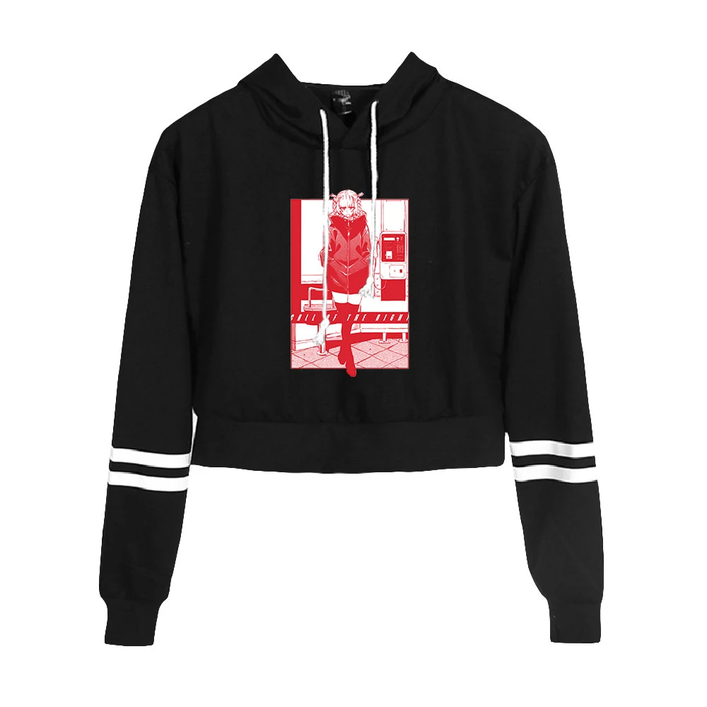 Call of the Night Manga Fashion Cropped Hoodies Women Hooded Pullover Crop Tops Casual Streetwear Harajuku Clothes 
Call of the Night Manga Fashion Cropped Hoodies Women Hooded Pullover Crop Tops Casual Streetwear Harajuku Clothes