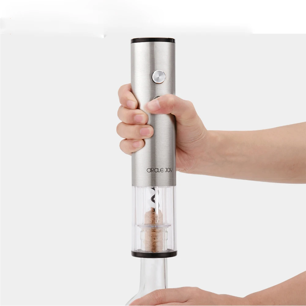 Smart Home Stainless Steel Electric Wine Opener Automatic Red Wine Opener Corkscrew Foil Cutter Base Cork Out Tool 
Smart Home Stainless Steel Electric Wine Opener Automatic Red Wine Opener Corkscrew Foil Cutter Base Cork Out Tool
