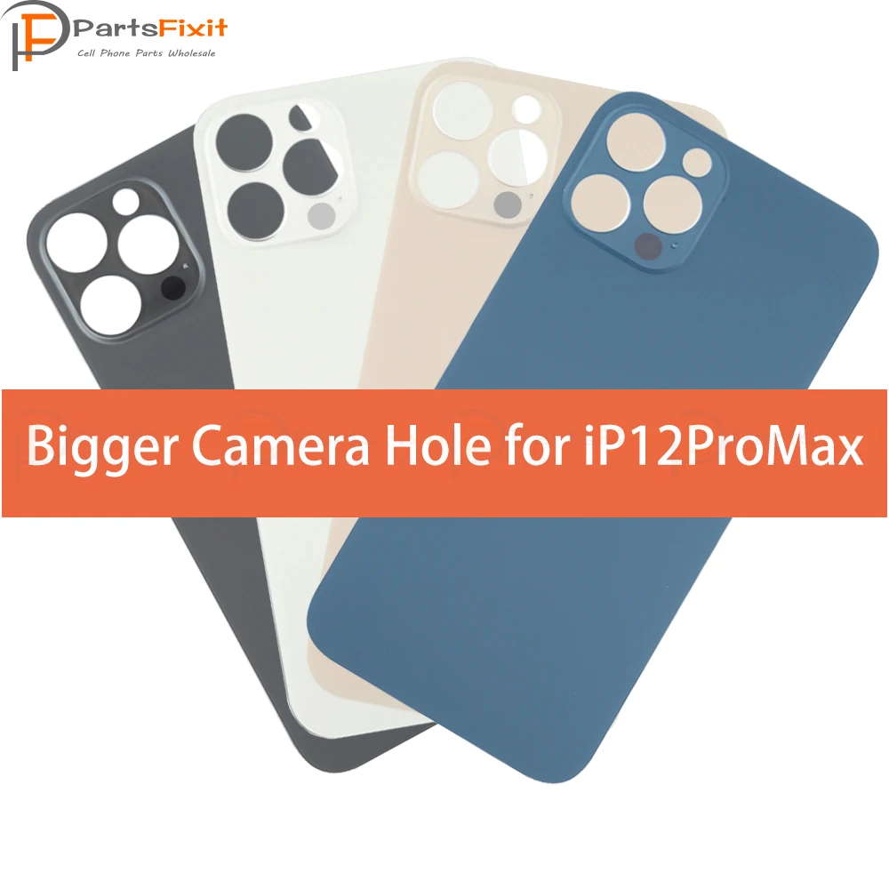 5pcs OEM Premium Back Glass With Bigger Camera Hole For iPhone 12promax 12 Pro Max Wide Camera Hole Opening Battery Cover Glass
5pcs OEM Premium Back Glass With Bigger Camera Hole For iPhone 12promax 12 Pro Max Wide Camera Hole Opening Battery Cover Glass