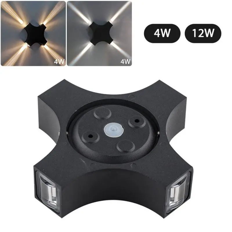 4W/12W Waterproof AC85-265V Surface Mounted LED Wall Light Modern Nordic Luminaire Indoor Wall Lamps Living Room Porch Outdoor
4W/12W Waterproof AC85-265V Surface Mounted LED Wall Light Modern Nordic Luminaire Indoor Wall Lamps Living Room Porch Outdoor