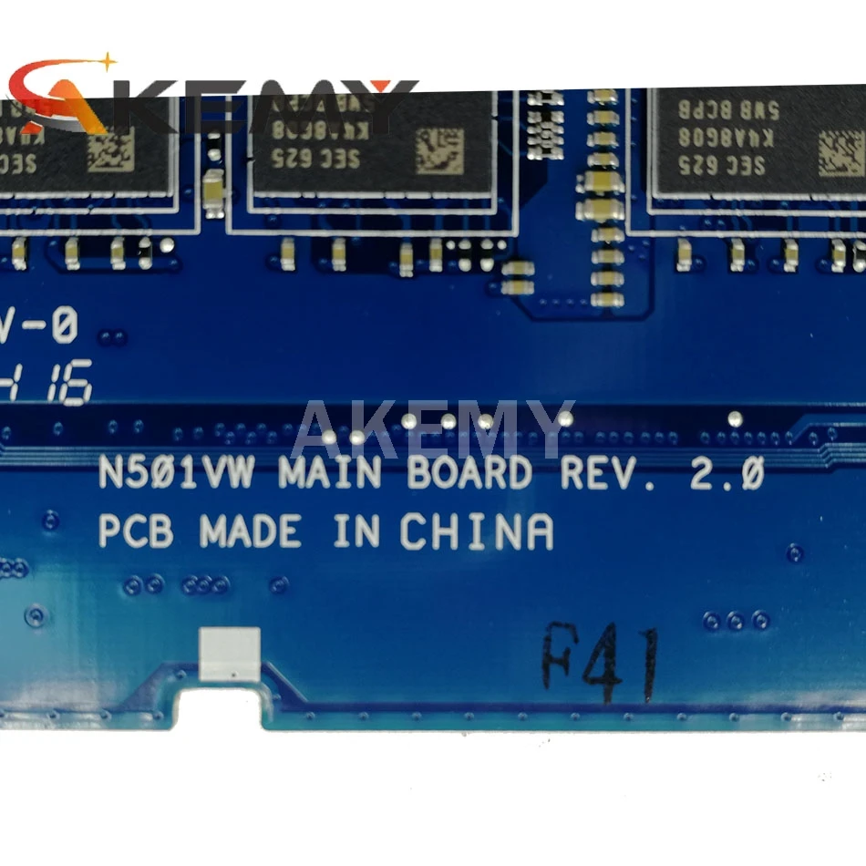 Akemy 90NB0AU0-R00041 mainboard for ASUS ROG G501VW N501VW UX510VW G501V N501V UX510V Laptop motherboard 8G/I7-6700HQ GTX960M-2G
Akemy 90NB0AU0-R00041 mainboard for ASUS ROG G501VW N501VW UX510VW G501V N501V UX510V Laptop motherboard 8G/I7-6700HQ GTX960M-2G