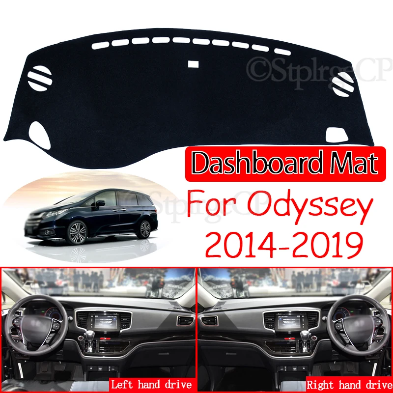 

for Honda Odyssey 2014~2019 JDM Model Anti-Slip Mat Dashboard Cover Pad Sunshade Dashmat Protect Carpet Car Accessories RC1 RC2