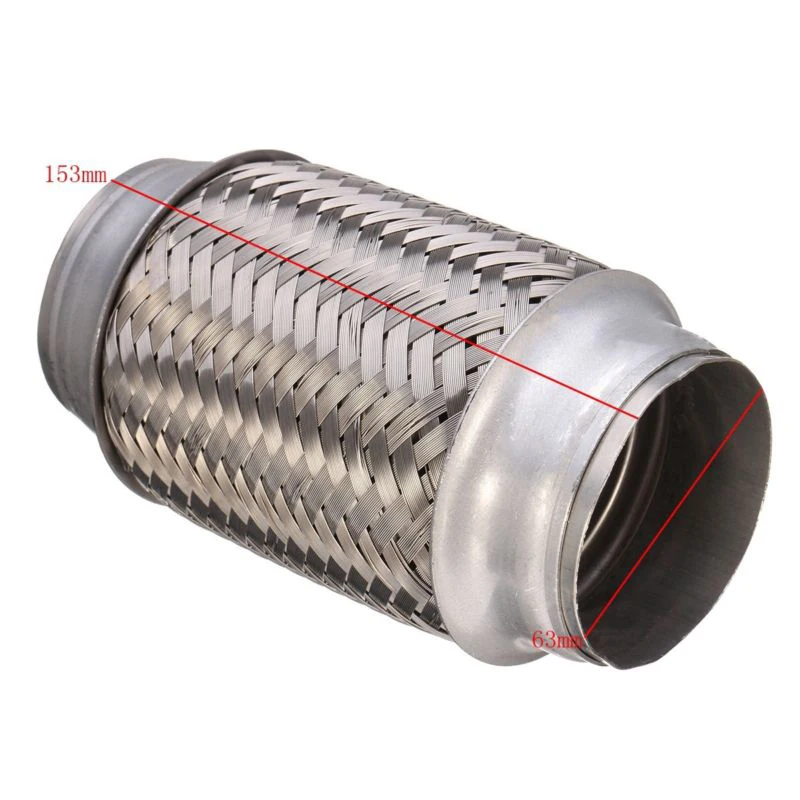 Tube Flex Pipe for Muffler Stainless Steel Flexible Auto Universal Replacement Tool
Tube Flex Pipe for Muffler Stainless Steel Flexible Auto Universal Replacement Tool