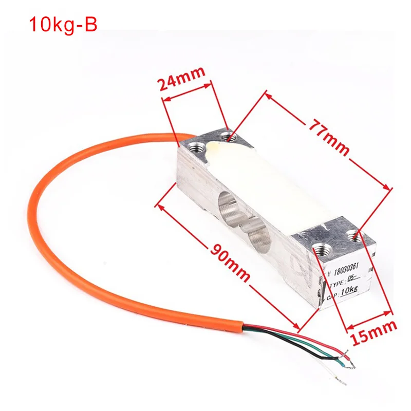 1pc Electronic Scale Weighing Sensor Load Cell Weighing Pressure Sensor Cantilever 10kg
1pc Electronic Scale Weighing Sensor Load Cell Weighing Pressure Sensor Cantilever 10kg