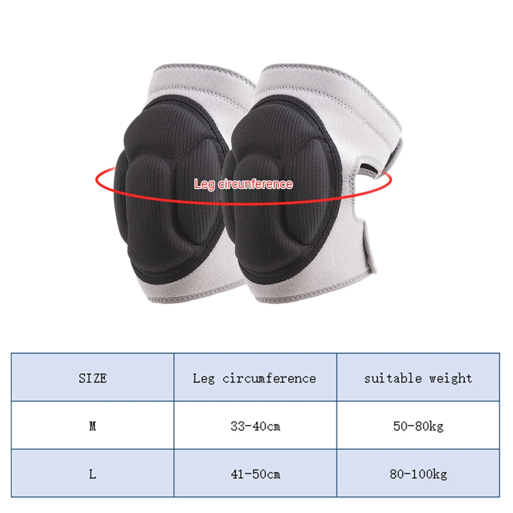 Breathable Fabric Comfortable Non-Slip Thicken Sponge Kneepad Universal Protective Knee Pad Soft Sportswear Accessories
Breathable Fabric Comfortable Non-Slip Thicken Sponge Kneepad Universal Protective Knee Pad Soft Sportswear Accessories