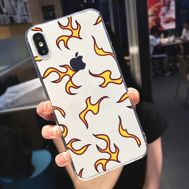 Blue Flame Fire pattern Phone Case Transparent soft For iphone 5 5s 5c se 6 6s 7 8 11 12 plus mini x xs xr pro max
Blue Flame Fire pattern Phone Case Transparent soft For iphone 5 5s 5c se 6 6s 7 8 11 12 plus mini x xs xr pro max