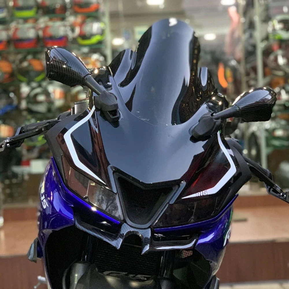For YAMAHA YZF-R15 R15 v3 v3.0 2017 2018 2019 2020 Motorcycle Accessories Screen Windshield Fairing Windscreen
For YAMAHA YZF-R15 R15 v3 v3.0 2017 2018 2019 2020 Motorcycle Accessories Screen Windshield Fairing Windscreen
