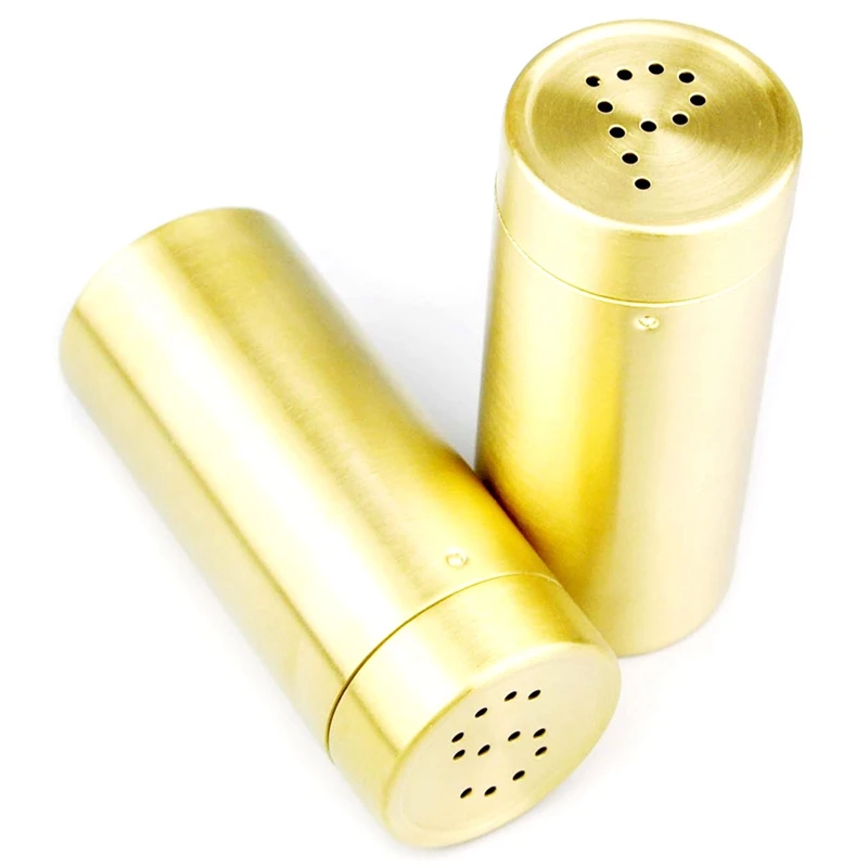 2Pc Gold Spice Jar Condiment Set Kitchen Seasoning Bottles Salt Pepper Shakers Spice Cruet Sets Sauce Oil Cooking Tool
2Pc Gold Spice Jar Condiment Set Kitchen Seasoning Bottles Salt Pepper Shakers Spice Cruet Sets Sauce Oil Cooking Tool