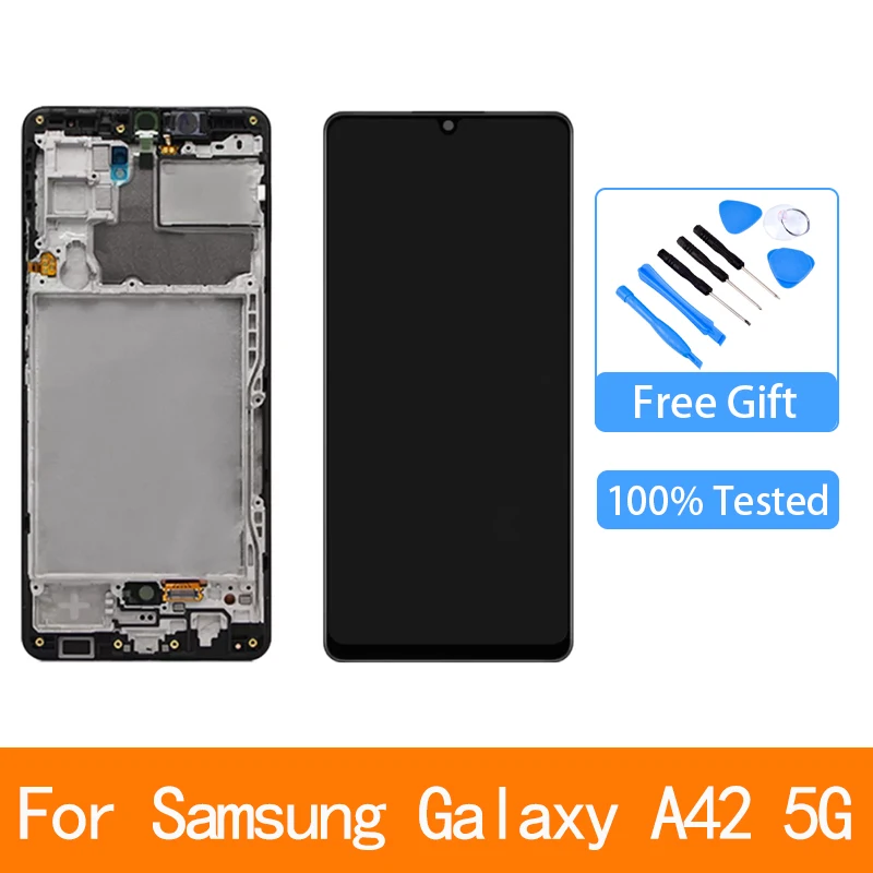 Оригинальный ЖК-дисплей для Samsung Galaxy A42, 5G дюйма, сенсорный экран с рамкой в сборе, дигитайзер для Samsung A42, A426, A426B, ЖК-дисплей
Оригинальный ЖК-дисплей для Samsung Galaxy A42, 5G дюйма, сенсорный экран с рамкой в сборе, дигитайзер для Samsung A42, A426, A426B, ЖК-дисплей