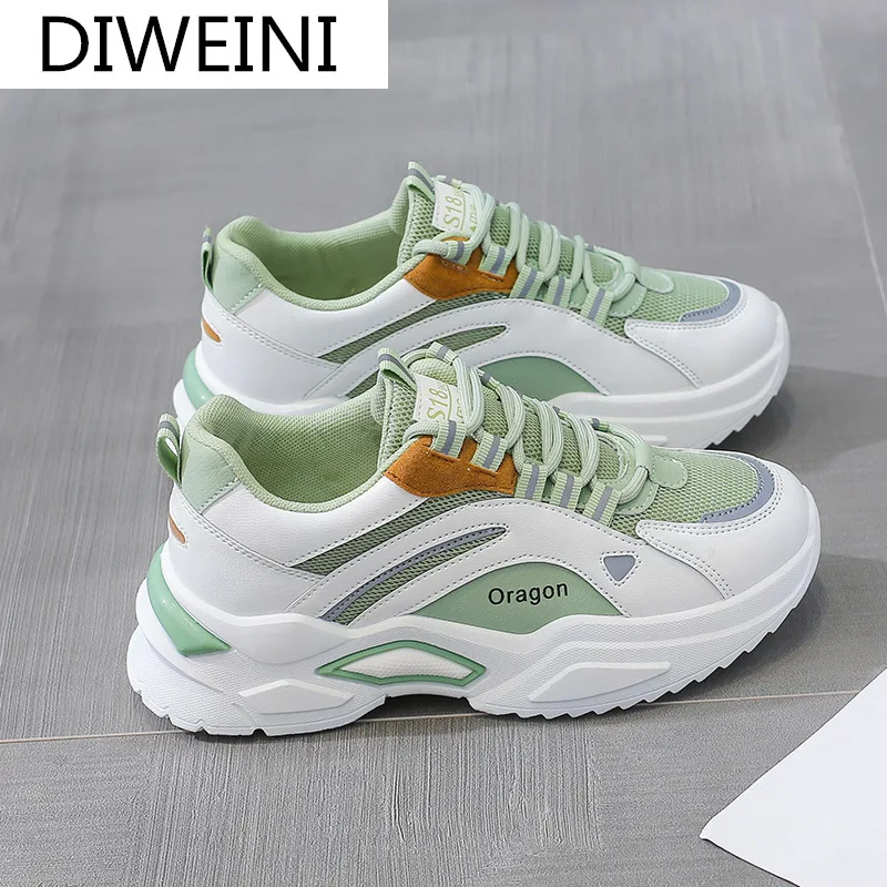 2021 Autumn Women's Sneakers Color Matching Luminous Fashion Platform Shoes Woman Casual Shoes Lace-up Non-slip Women's Shoes
2021 Autumn Women's Sneakers Color Matching Luminous Fashion Platform Shoes Woman Casual Shoes Lace-up Non-slip Women's Shoes
