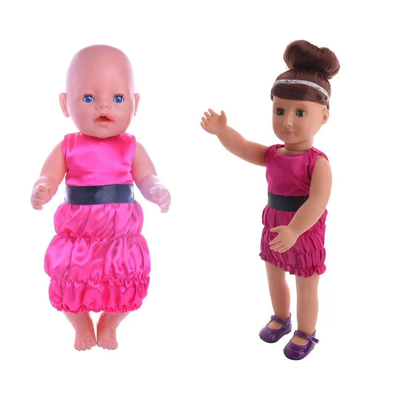 Rosered Cake Skirt/Dress Wear For 18Inch American Dolls&43cm New Born Baby Doll Clothes Accessories
Rosered Cake Skirt/Dress Wear For 18Inch American Dolls&43cm New Born Baby Doll Clothes Accessories