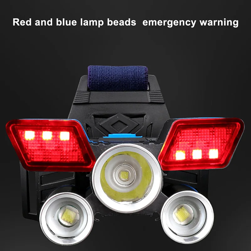 Wholesale Headlamp 9 Modes Work Headlamp USB Rechargeable Waterproof Headlight Flashlight for Outdoor Camping X85
Wholesale Headlamp 9 Modes Work Headlamp USB Rechargeable Waterproof Headlight Flashlight for Outdoor Camping X85