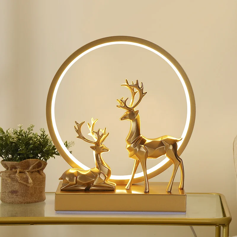 Modern Sculpture Deer Figurines Animal Model Resin Statue Home Decoration Living Room Desk Accessories Christmas Decorations
Modern Sculpture Deer Figurines Animal Model Resin Statue Home Decoration Living Room Desk Accessories Christmas Decorations