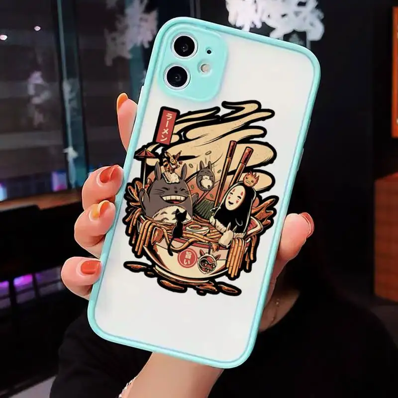 Cute Totoro Spirited Away Ghibli Anime Phone Case matte transparent For blue iPhone 7 8 x xs xr 11 12 pro plus max mini
Cute Totoro Spirited Away Ghibli Anime Phone Case matte transparent For blue iPhone 7 8 x xs xr 11 12 pro plus max mini