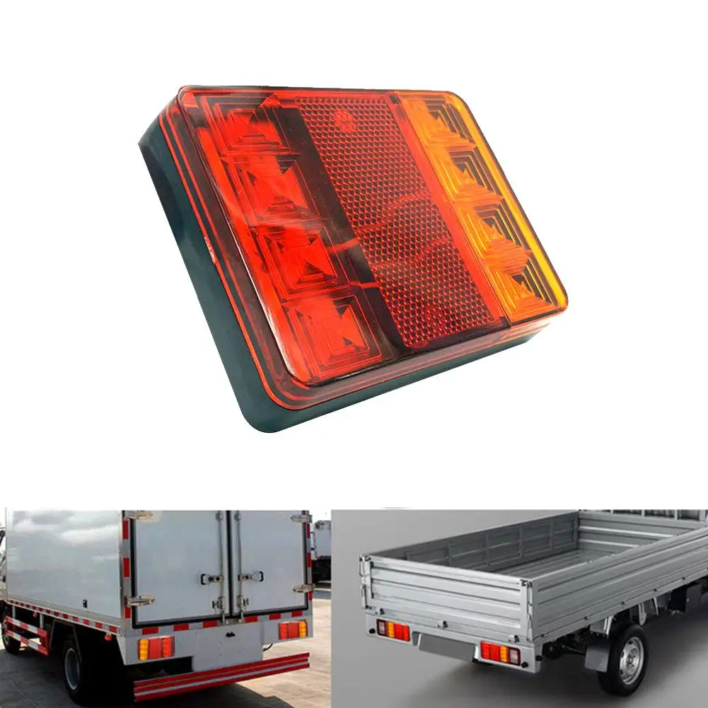 DC 12V 24V 8 LEDs Waterproof Car Truck Rear Warning Tail Light Trailer Lamps
DC 12V 24V 8 LEDs Waterproof Car Truck Rear Warning Tail Light Trailer Lamps