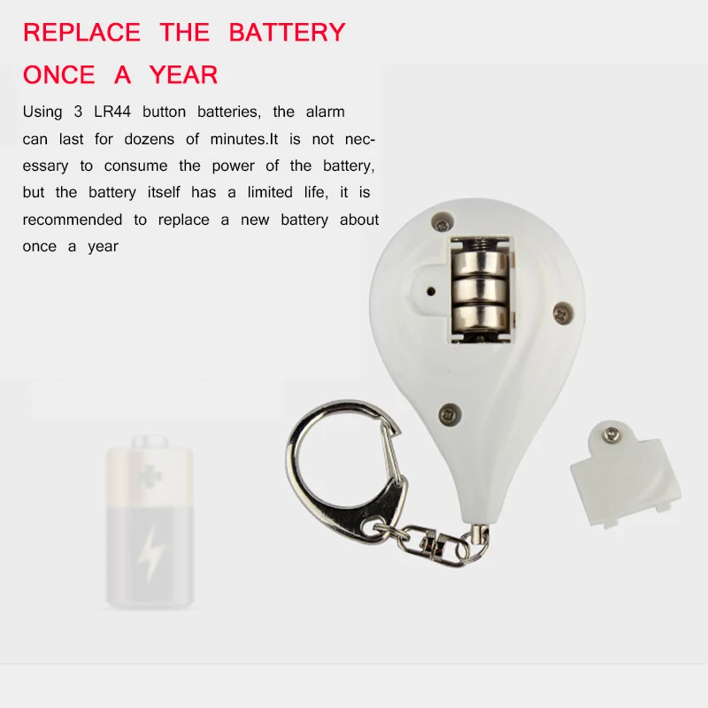 Emergency Alarm Self Defense Alarm Security Keychain LED Flashlight Personal Alarm Light Anti-Theft Emergency Attack Girl Self
Emergency Alarm Self Defense Alarm Security Keychain LED Flashlight Personal Alarm Light Anti-Theft Emergency Attack Girl Self