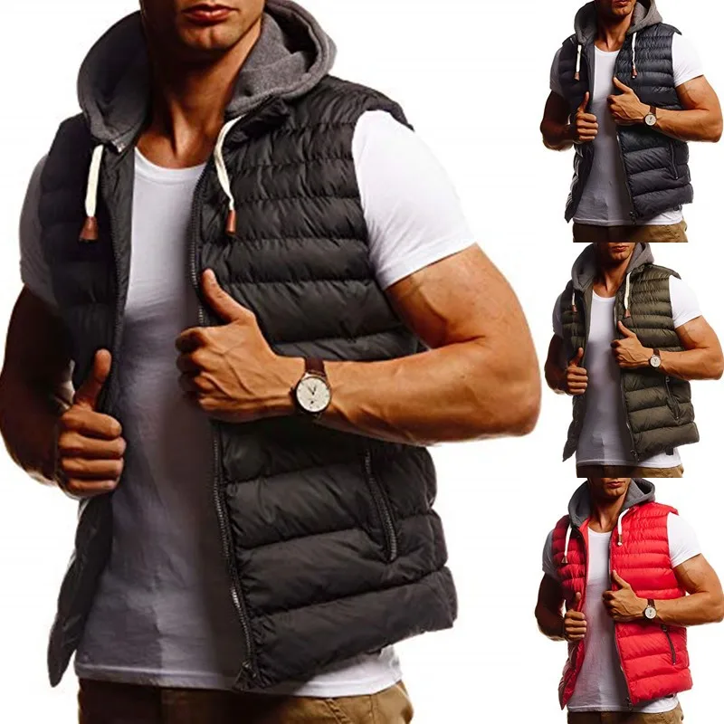 Международная торговля Европейский код весна-осень Новые Мужские Простые однотонные мужские с капюшоном
Международная торговля Европейский код весна-осень Новые Мужские Простые однотонные мужские с капюшоном