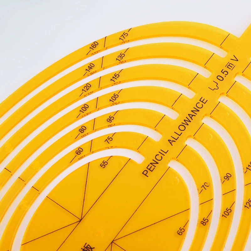 B2RC K Resin Ellipses Drafting Templates Large Isometric Ruler Measuring Tool Student 
B2RC K Resin Ellipses Drafting Templates Large Isometric Ruler Measuring Tool Student