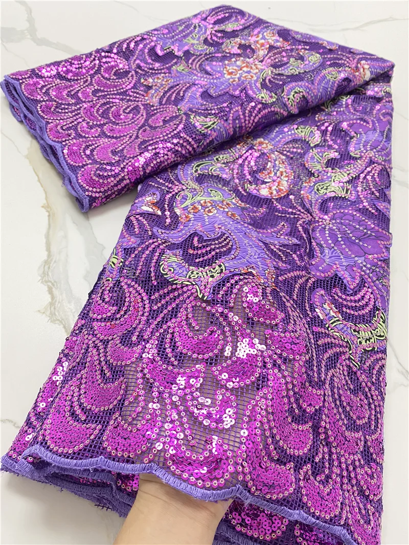 PGC Nigerian Embroidered Wax Lace Fabric 2021 High Quality Sequins Lace African French Lace Fabric Women Wedding Dress YA4150B-1
PGC Nigerian Embroidered Wax Lace Fabric 2021 High Quality Sequins Lace African French Lace Fabric Women Wedding Dress YA4150B-1