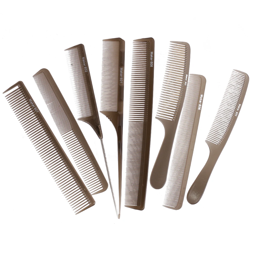 8PCS Professional Hair Styling Comb Set Barber Combs Kit for Salon Barbers Hair Hairbrush Hairdressing Hair Care Styling Tools
8PCS Professional Hair Styling Comb Set Barber Combs Kit for Salon Barbers Hair Hairbrush Hairdressing Hair Care Styling Tools