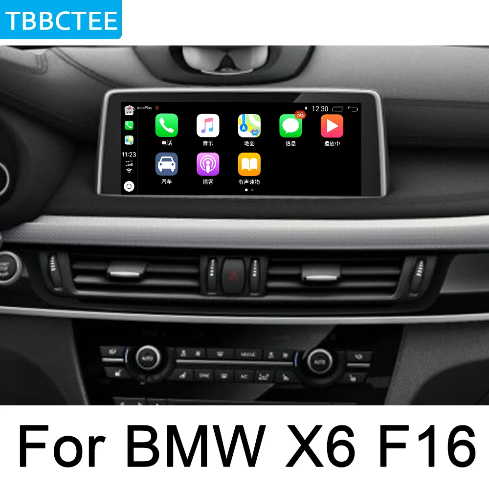 Автомагнитола для BMW X6 F16 2014 2015 2016 2017 NBT Android мультимедийный плеер навигация Navi Map GPS