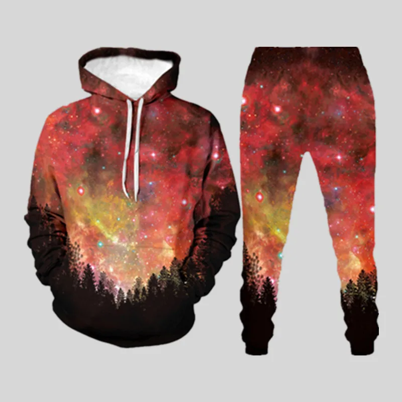 All-Match Men's Sets Tracksuit Hoodies + Trousers 2-Piece Set Fashion Starry Sky Milk Cup3D Digital Print Couple Casual Outfit
All-Match Men's Sets Tracksuit Hoodies + Trousers 2-Piece Set Fashion Starry Sky Milk Cup3D Digital Print Couple Casual Outfit