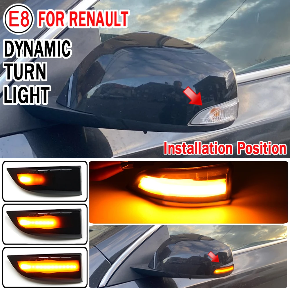 2pcs For Renault Megane MK3 Laguna III X91 Scenic Fluence Latitude Safrane Dynamic Turn Signal LED Blinker Side Mirror light
2pcs For Renault Megane MK3 Laguna III X91 Scenic Fluence Latitude Safrane Dynamic Turn Signal LED Blinker Side Mirror light