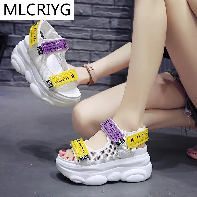 Summer New Style Increased Women Sandals Fashion Roman Shoes Velcro Open Toe Women Sandals Outdoor Walking Beach Women Sandals
Summer New Style Increased Women Sandals Fashion Roman Shoes Velcro Open Toe Women Sandals Outdoor Walking Beach Women Sandals