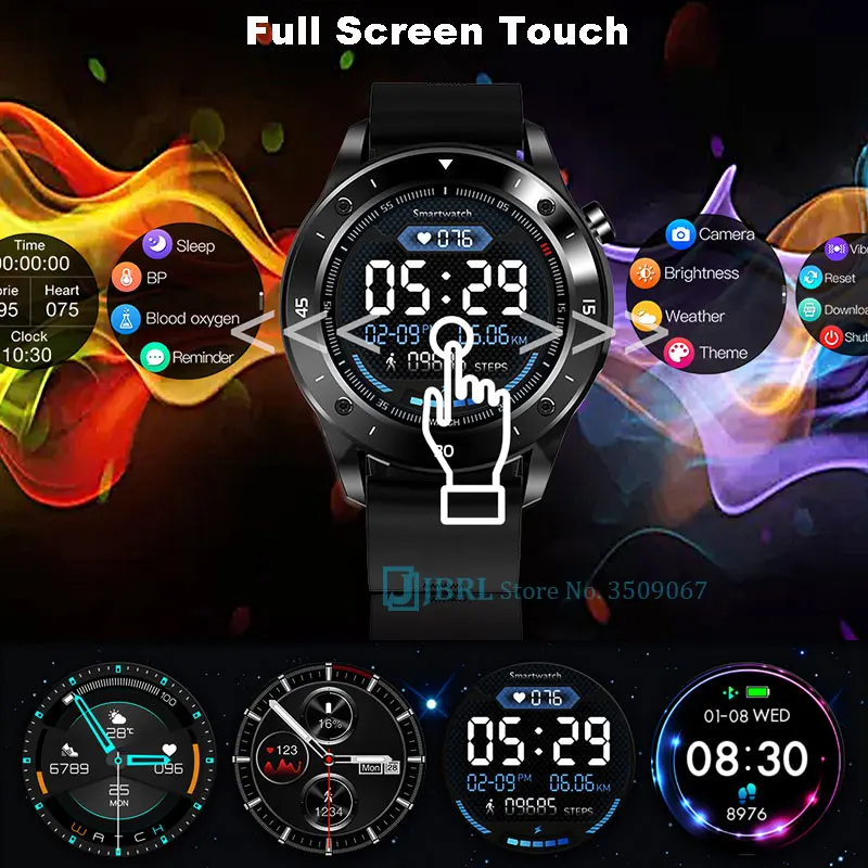 Новые спортивные Смарт часы мужские умные электронные смарт для Android IOS фитнес