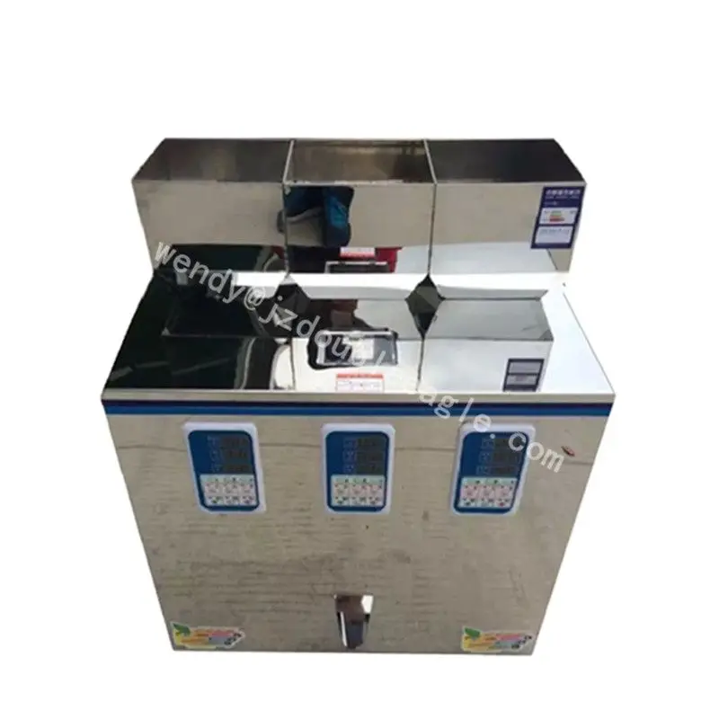 110V/220V commercial three head intelligent weighing packaging machine/automatic powder particles quantitative packaging machine
110V/220V commercial three head intelligent weighing packaging machine/automatic powder particles quantitative packaging machine
