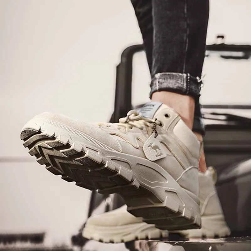New Men Autumn Casual Boots Waterproof Sports Shoes Warm Male Sneakers Wear-resistant Man Boots Outdoor Hiking Boots Work Shoes
New Men Autumn Casual Boots Waterproof Sports Shoes Warm Male Sneakers Wear-resistant Man Boots Outdoor Hiking Boots Work Shoes