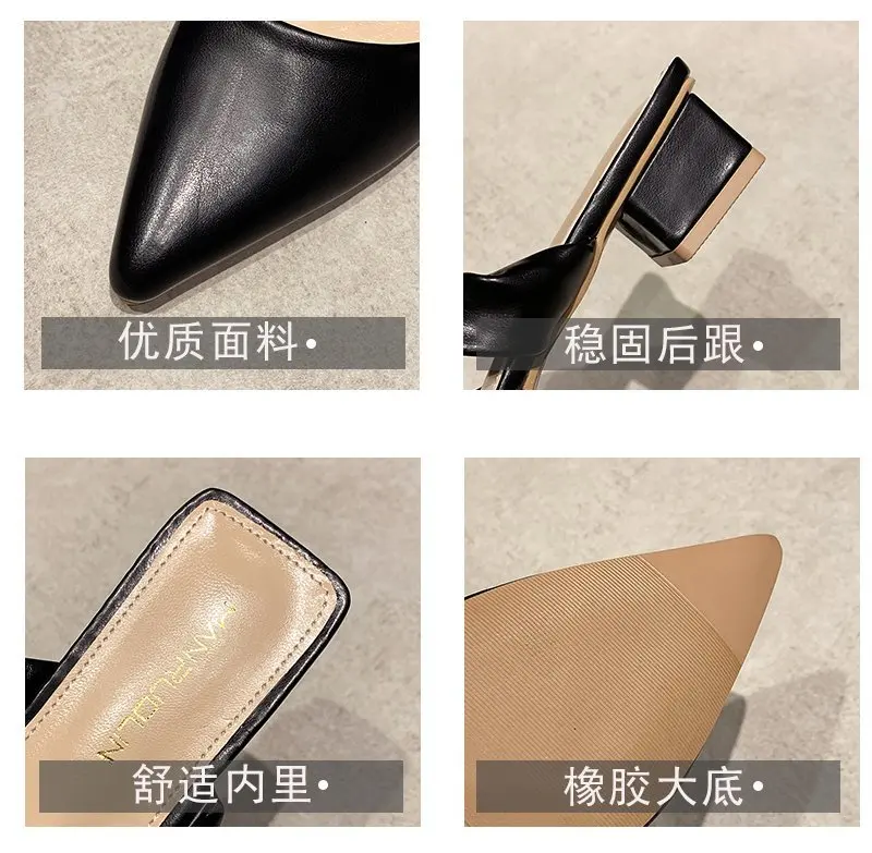 Low Slippers Women Summer Female Mule Loafers Pantofle Shoes Cover Toe Slides Fashion Mules 2021 Luxury PU Rome Rubber Hoof Heel
Low Slippers Women Summer Female Mule Loafers Pantofle Shoes Cover Toe Slides Fashion Mules 2021 Luxury PU Rome Rubber Hoof Heel