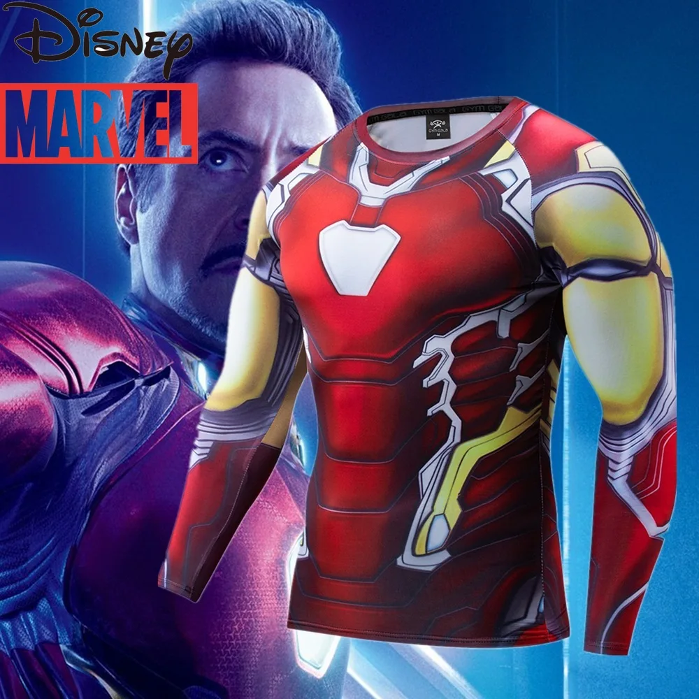 Marvel Avengers Iron Man clothes Tony fitness quick-drying men's plus size T-shirt
Marvel Avengers Iron Man clothes Tony fitness quick-drying men's plus size T-shirt