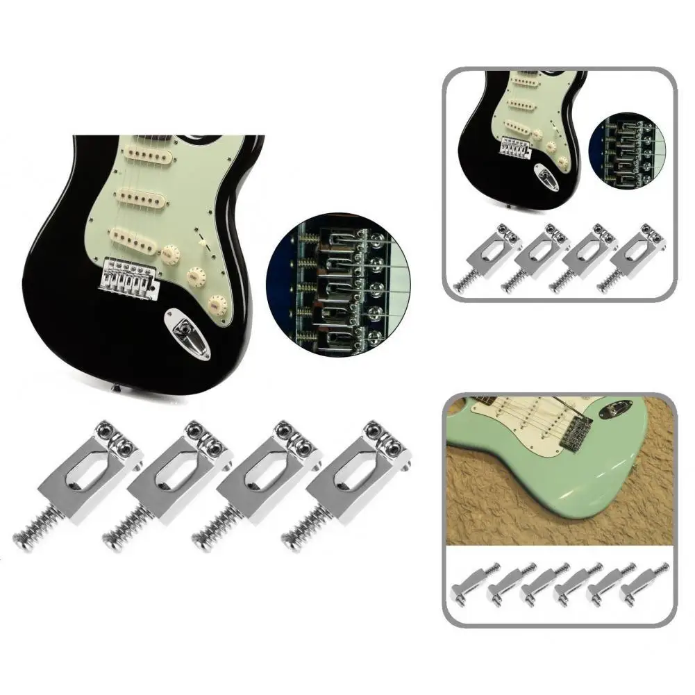 6Pcs/Set Guitar Saddle Sturdy with Mounting Screws Easily Install for Instrument Tremolo Bridge Saddle Guitar Saddle
6Pcs/Set Guitar Saddle Sturdy with Mounting Screws Easily Install for Instrument Tremolo Bridge Saddle Guitar Saddle
